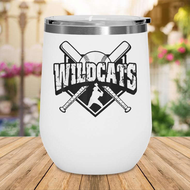 Wildcats Baseball Back To School Spirit Wine Tumbler Wildcats Baseball Back To School Spirit Wine Tumbler