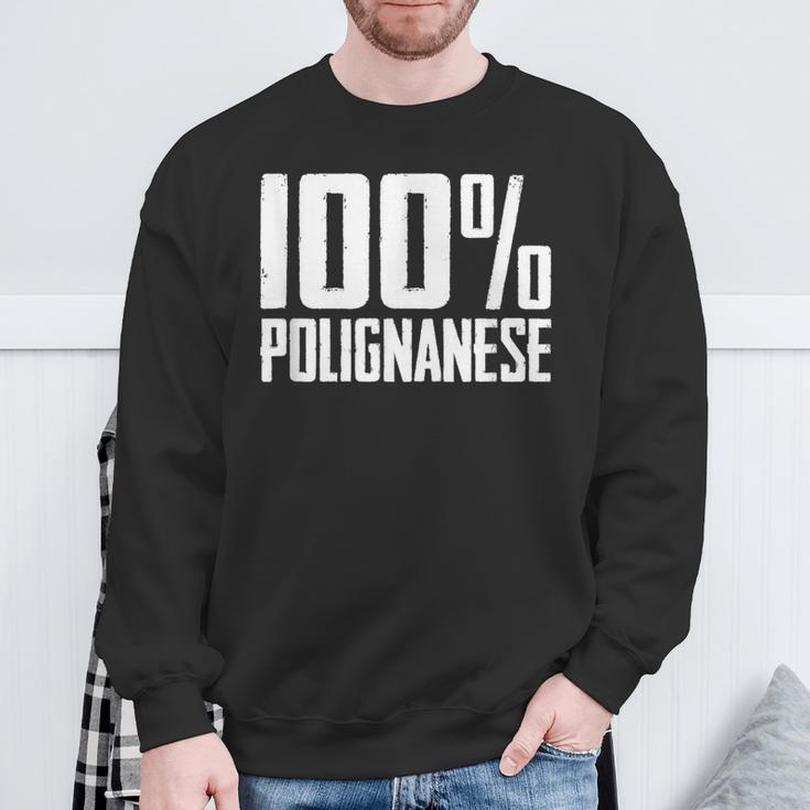 100 Polignanese Polignano A Mare スウェットシャツ 高齢者への贈り物
