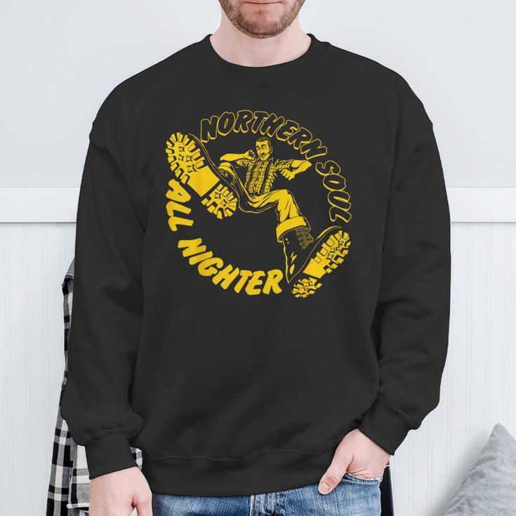 1960'S Mod Northernoul All Nighter Bootboyoulboyka Man スウェットシャツ 高齢者への贈り物