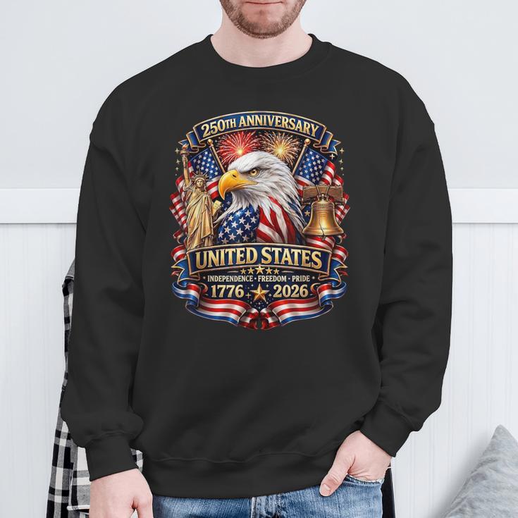 250 Anniversary Usa Patriotic Flag 250Th 4Th Of July Sweatshirt Gifts for Old Men 250 Anniversary Usa Patriotic Flag 250Th 4Th Of July Sweatshirt Gifts for Old Men
