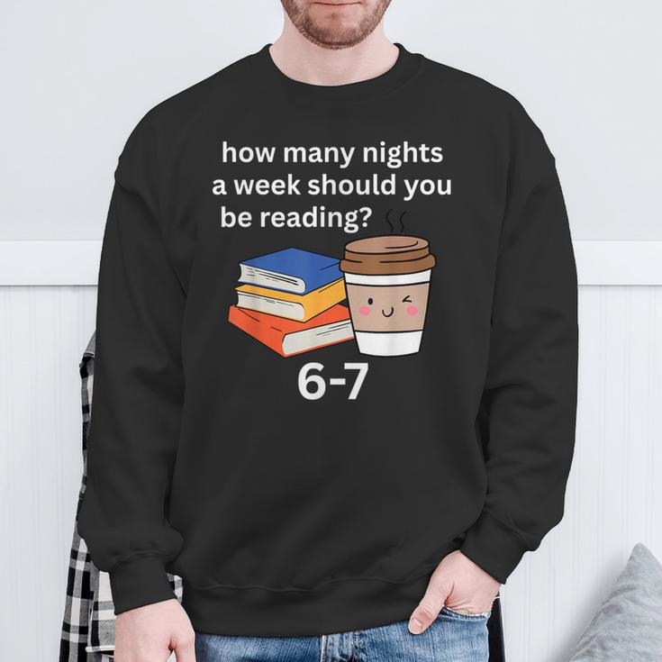 67 Meme English Teacher Reading Book Lover Humor Sweatshirt Gifts for Old Men