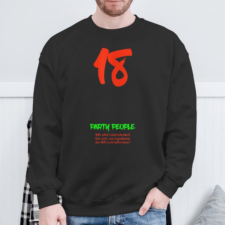 8th Birthday 18 Years Party People Guest List Guest Book Sweatshirt Gifts for Old Men 8th Birthday 18 Years Party People Guest List Guest Book Sweatshirt Gifts for Old Men