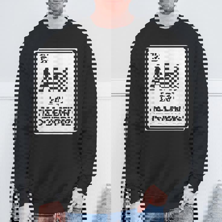 Ah The Element Ofurprise 周期表 スウェットシャツ 高齢者への贈り物