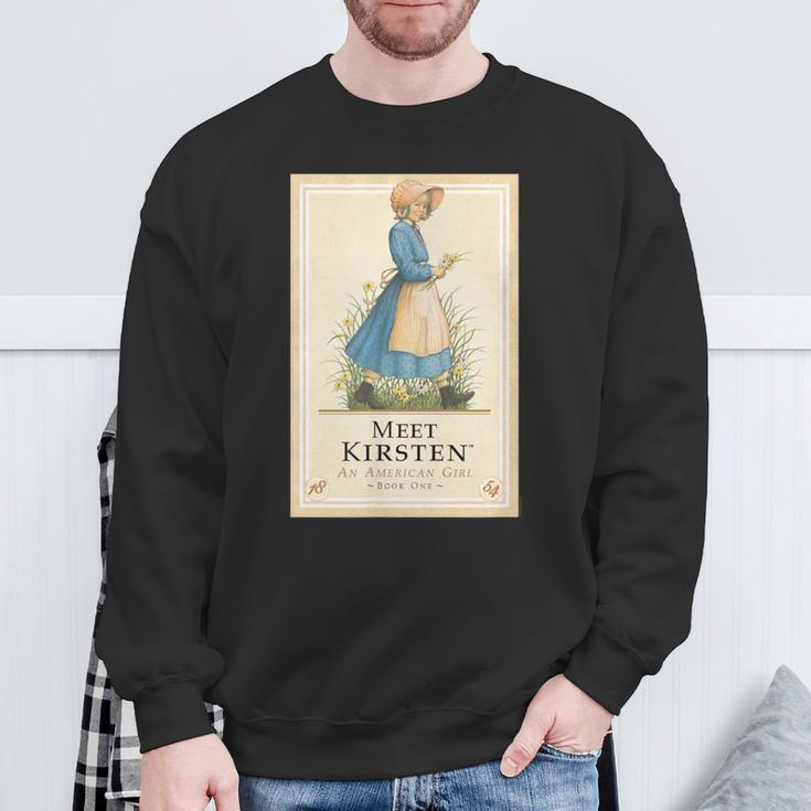 American Girl Meet Kirsten Book Cover Sweatshirt Gifts for Old Men