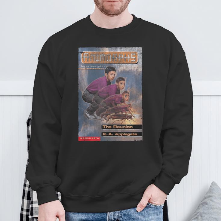 Animorphs The Reunion Cockroach Transformation Book Cover Sweatshirt Gifts for Old Men