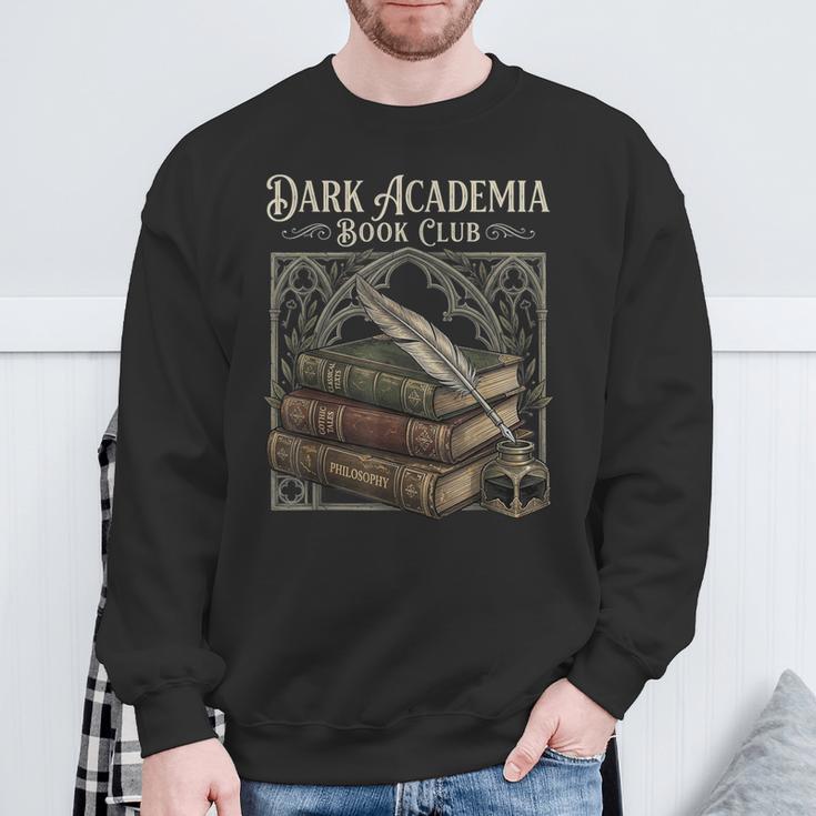 Apparel Dark Academia Book Club Aesthetic Reader Sweatshirt Gifts for Old Men Apparel Dark Academia Book Club Aesthetic Reader Sweatshirt Gifts for Old Men