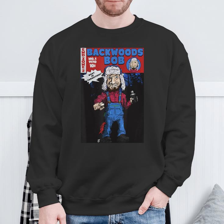 Backwoods Bob End Zone 2 Comic Book Sweatshirt Gifts for Old Men