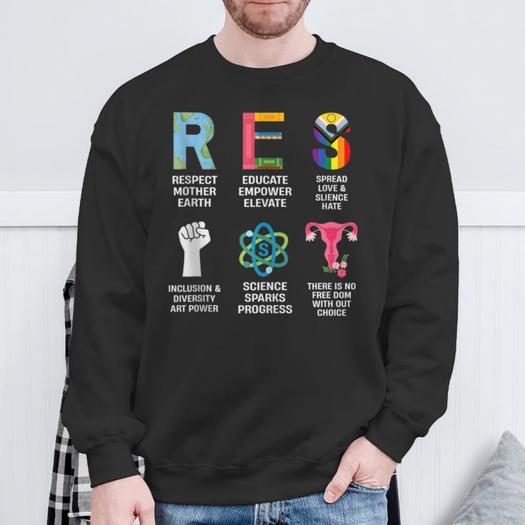 Banned Books Reproductive Lgbt Rights Social Justice Resist Sweatshirt Gifts for Old Men