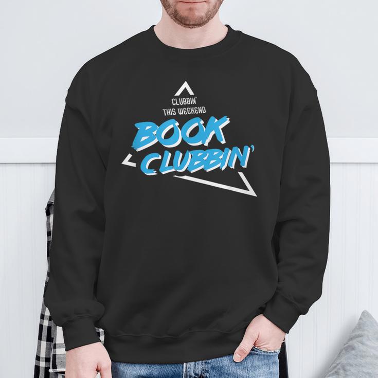 Bin Book Club Sweatshirt Gifts for Old Men