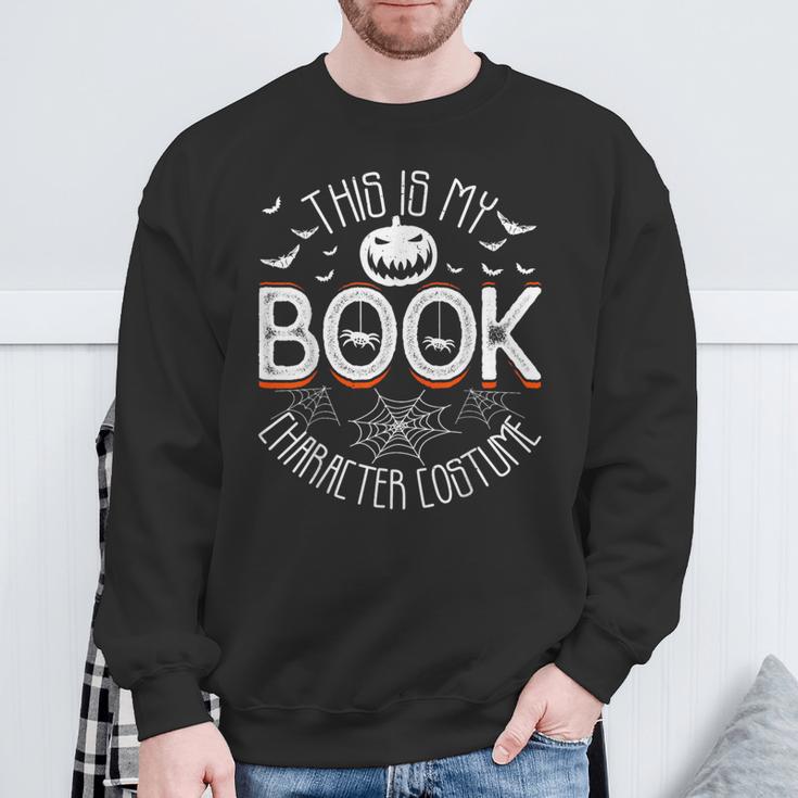 Book Character Costume Halloween Fun Sweatshirt Gifts for Old Men