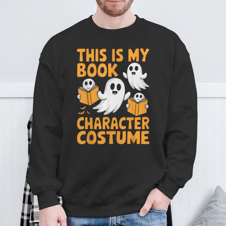 This Is My Book Character Costume Halloween Costume Sweatshirt Gifts for Old Men This Is My Book Character Costume Halloween Costume Sweatshirt Gifts for Old Men