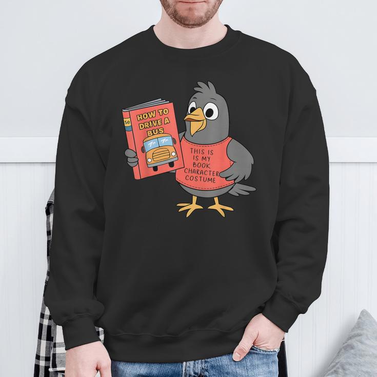 This Is My Book Character Costume- Pigeon Kids Reading Sweatshirt Gifts for Old Men This Is My Book Character Costume- Pigeon Kids Reading Sweatshirt Gifts for Old Men