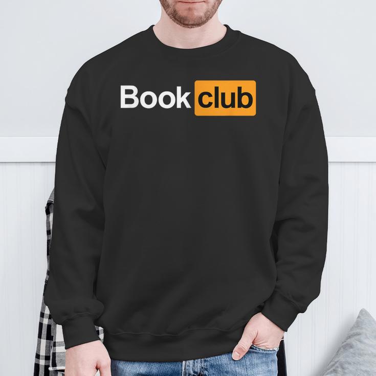 Book Club Logo For Novel Literature Reading Lover Sweatshirt Gifts for Old Men Book Club Logo For Novel Literature Reading Lover Sweatshirt Gifts for Old Men