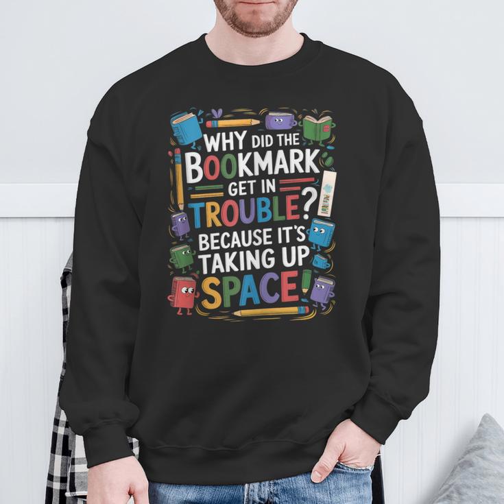 Book Costumes Outfit Idea For Kids Reading Books Themed Sweatshirt Gifts for Old Men