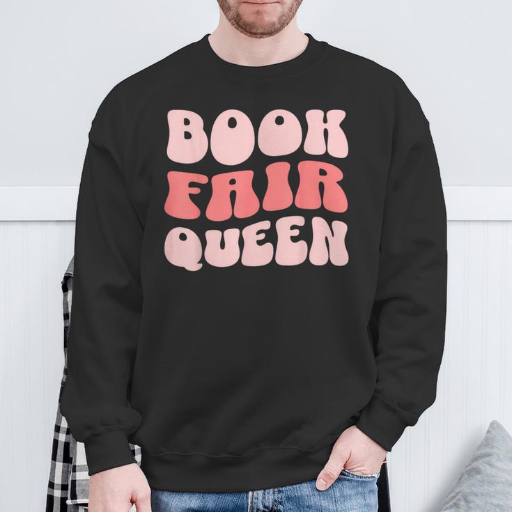Book Fair Queen Women Library Sweatshirt Gifts for Old Men Book Fair Queen Women Library Sweatshirt Gifts for Old Men