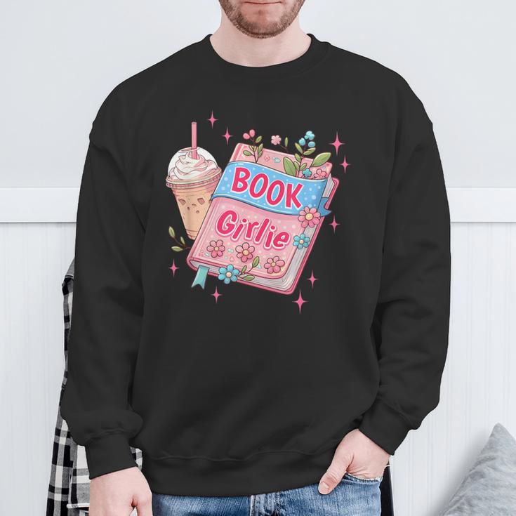 Book Girlie Coffee Mug Reading Lover Reader Sweatshirt Gifts for Old Men