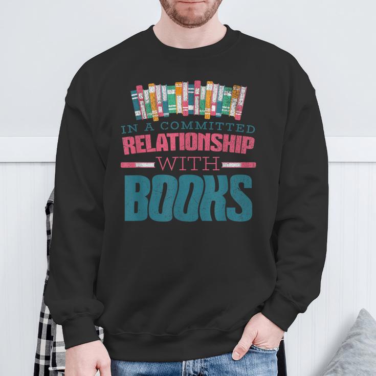 Book Reader Bookish Booktok Reading Cute Sarcastic Sweatshirt Gifts for Old Men