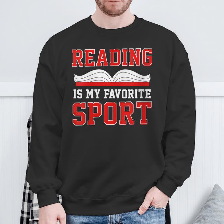 Book Reading Reading Is My Favorite Sport Sweatshirt Gifts for Old Men Book Reading Reading Is My Favorite Sport Sweatshirt Gifts for Old Men