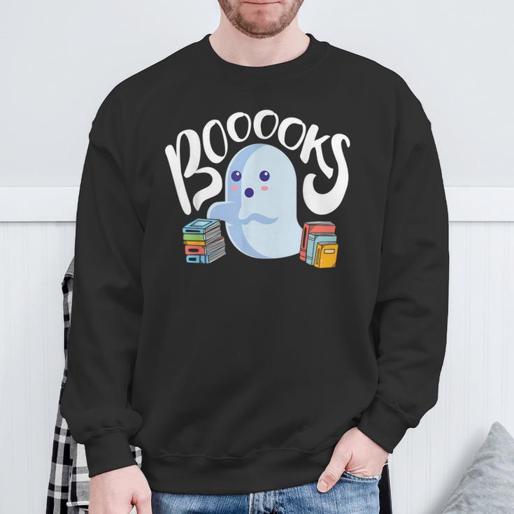 Book Reading Lover Halloween Ghost Librarian Reading Club Sweatshirt Gifts for Old Men Book Reading Lover Halloween Ghost Librarian Reading Club Sweatshirt Gifts for Old Men