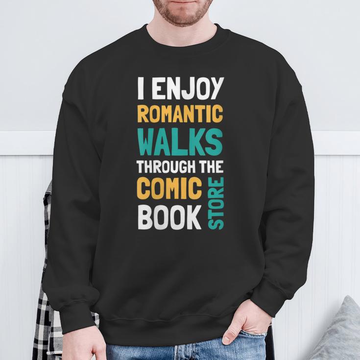 Book Stuff Book Lovers Comic Book Sweatshirt Gifts for Old Men