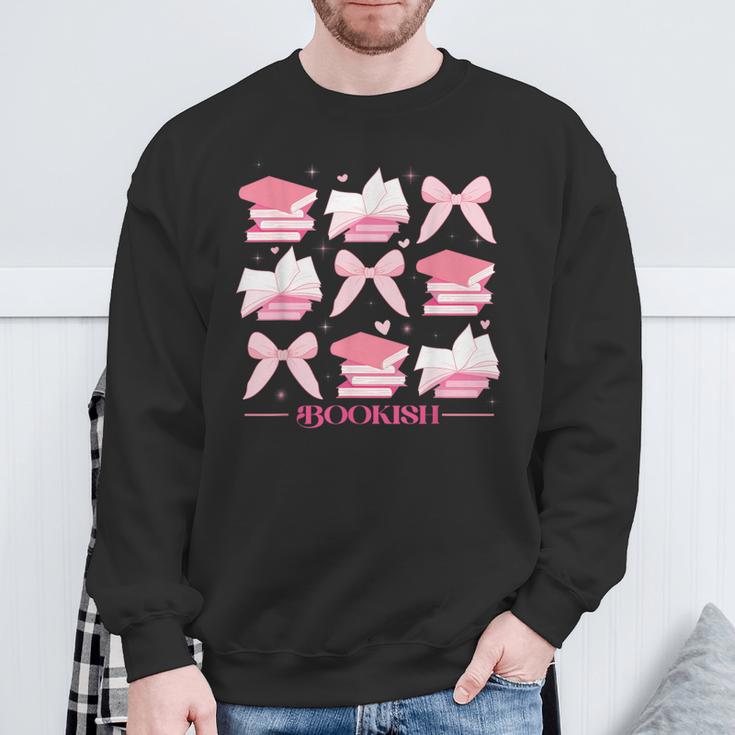 Bookish Reading Smut Smutty Spicy Booktok Book Lover Sweatshirt Gifts for Old Men