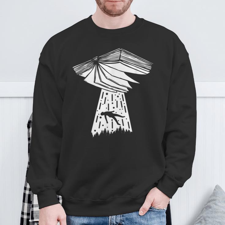 Books Reader Book Lover Reading Bookworm Literature Author Sweatshirt Gifts for Old Men