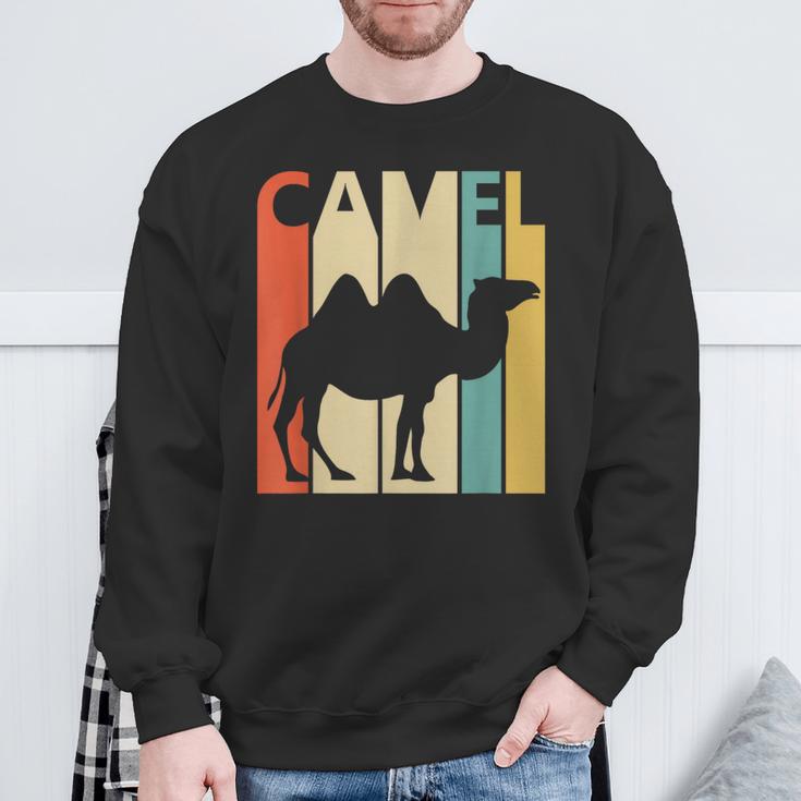 Camel ラクダ 動物 スウェットシャツ 高齢者への贈り物