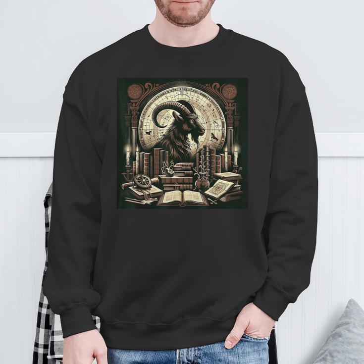 Capricorn Zodiac Art Academia Aesthetic Book Lover Sweatshirt Gifts for Old Men Capricorn Zodiac Art Academia Aesthetic Book Lover Sweatshirt Gifts for Old Men