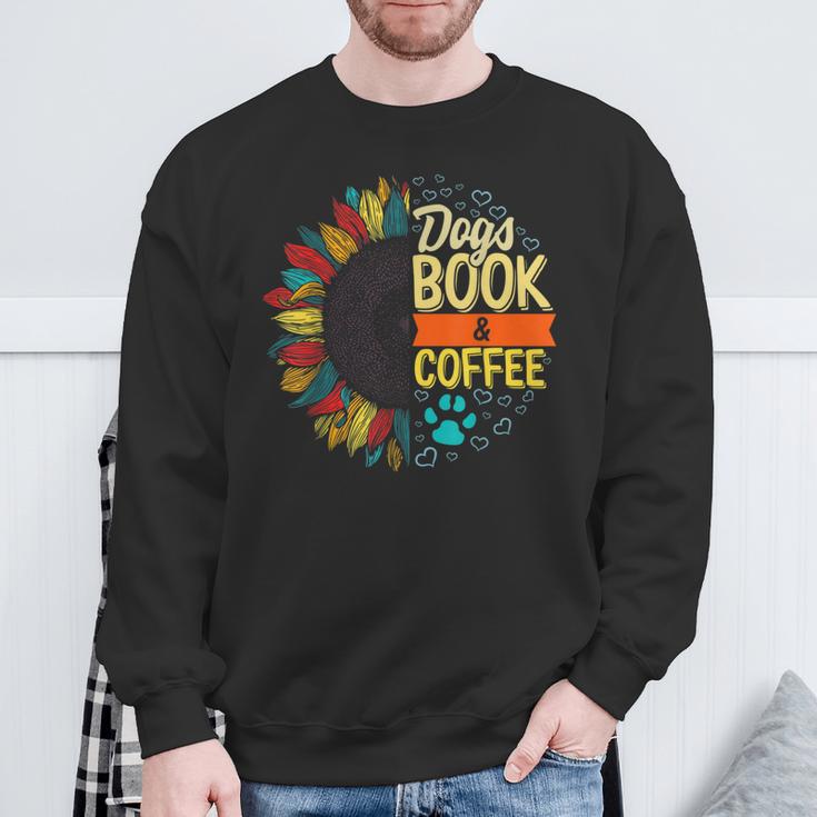 Coffee Books Dogs Lover Weekend Book Dog Mom Coffee Addict Men Women Kids Sweatshirt Gifts for Old Men Coffee Books Dogs Lover Weekend Book Dog Mom Coffee Addict Men Women Kids Sweatshirt Gifts for Old Men