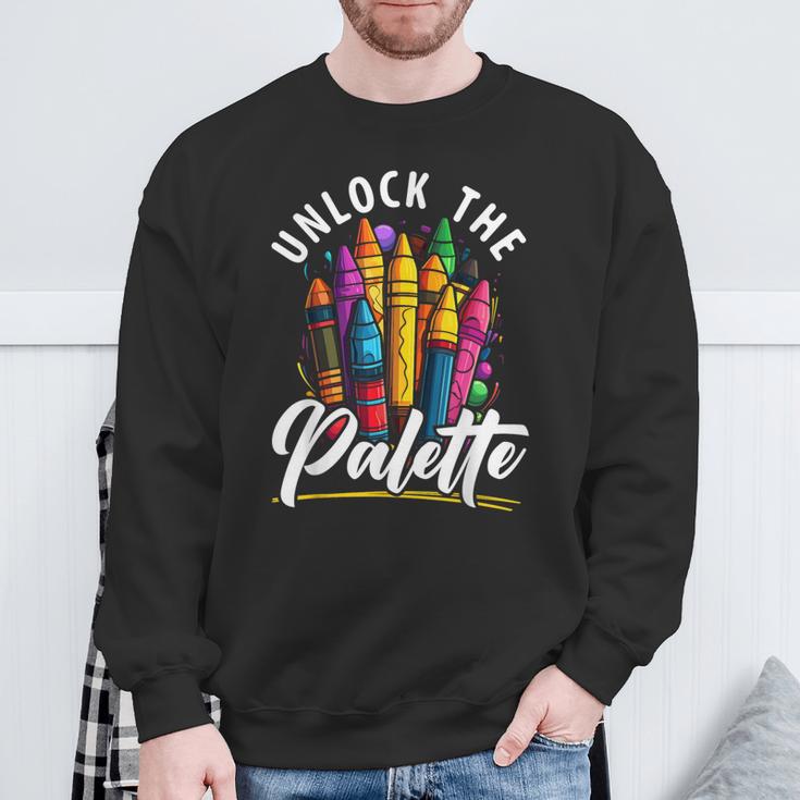 Coloring Book Lover Childrens Book Drawing Coloring Color Sweatshirt Gifts for Old Men