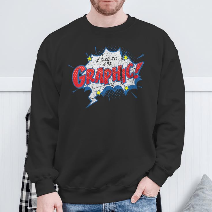 Comic Book Artist Illustrator Drawer Inker Cartoonist Manga Sweatshirt Gifts for Old Men Comic Book Artist Illustrator Drawer Inker Cartoonist Manga Sweatshirt Gifts for Old Men