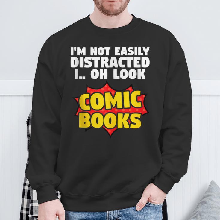 Comic Book Collector Comics Lover Comic Book Collecting Sweatshirt Gifts for Old Men Comic Book Collector Comics Lover Comic Book Collecting Sweatshirt Gifts for Old Men