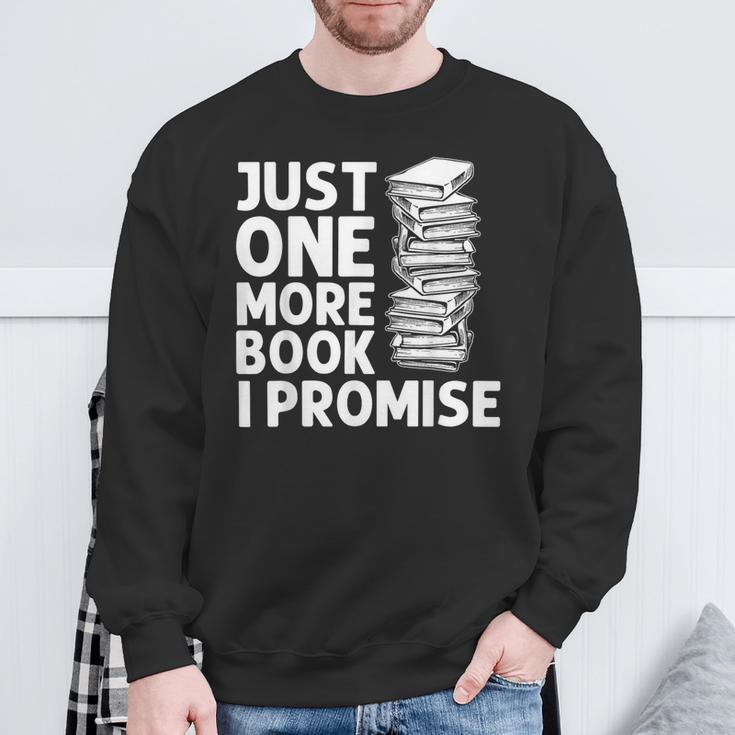Cool Book Art For Men Women Bookworm Bookish Reader Reading Sweatshirt Gifts for Old Men