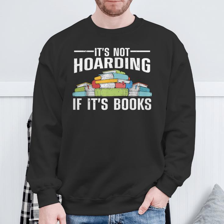 Cool Books Art Men Women Read Books Bookworm Library Reading Sweatshirt Gifts for Old Men