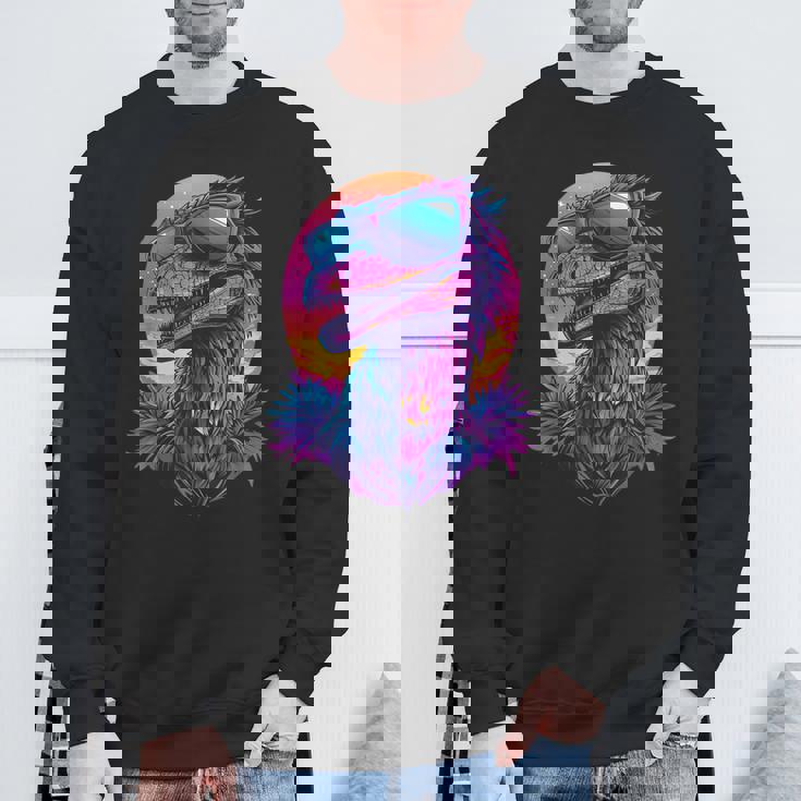 Cool Utahraptor Graphic Dinosaur Dino Lover スウェットシャツ 高齢者への贈り物