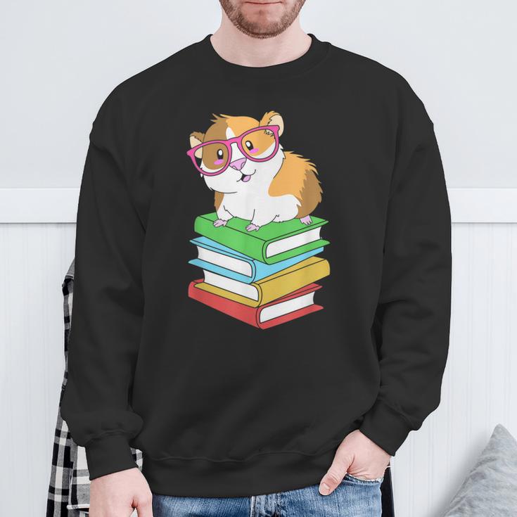 Cute Rodent Pet Bookworms Books And Guinea Pig Sweatshirt Gifts for Old Men Cute Rodent Pet Bookworms Books And Guinea Pig Sweatshirt Gifts for Old Men