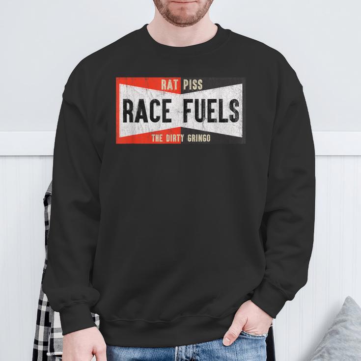 Dirty Gringo Rat Piss Race Fuel ホットロッド レトロ ロカビリー ヒップ スウェットシャツ 高齢者への贈り物