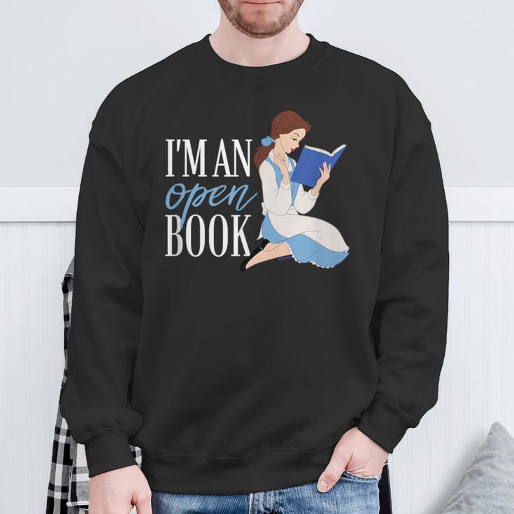 Disney Princess Belle I'm An Open Book Sweatshirt Gifts for Old Men