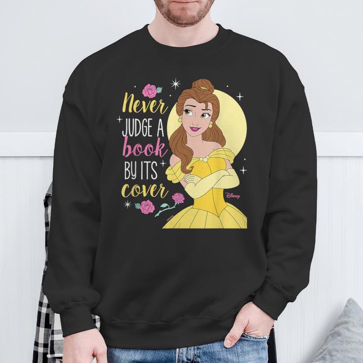 Disney Princess Never Judge A Book By Its Cover Sweatshirt Gifts for Old Men