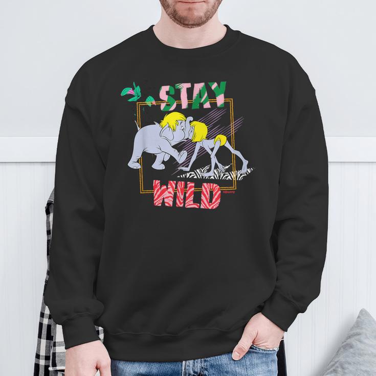 Disney’s The Jungle Book 55th Anniversary Stay Wild Sweatshirt Gifts for Old Men