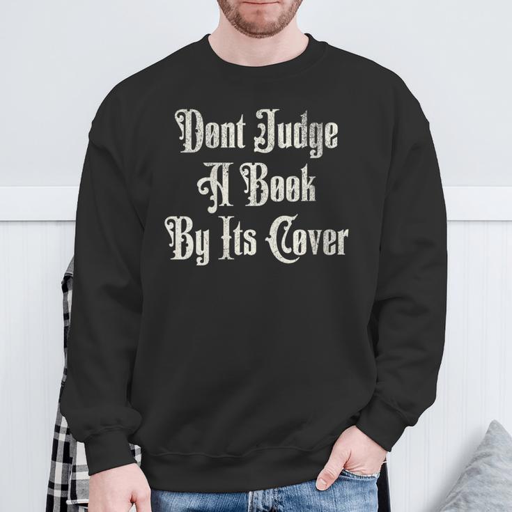 Don’t Judge a Book By Its Cover Tattoo Sweatshirt Gifts for Old Men Don’t Judge a Book By Its Cover Tattoo Sweatshirt Gifts for Old Men