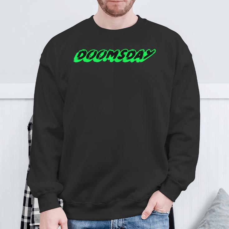 Doomsday Movie Ending Character Book Sweatshirt Gifts for Old Men