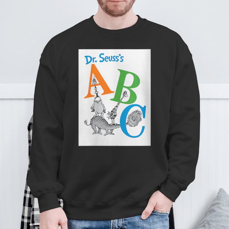Dr Seuss ABC Book Cover Sweatshirt Gifts for Old Men