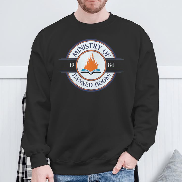 Dystopian Read Banned Books For Book Lovers Sweatshirt Gifts for Old Men Dystopian Read Banned Books For Book Lovers Sweatshirt Gifts for Old Men