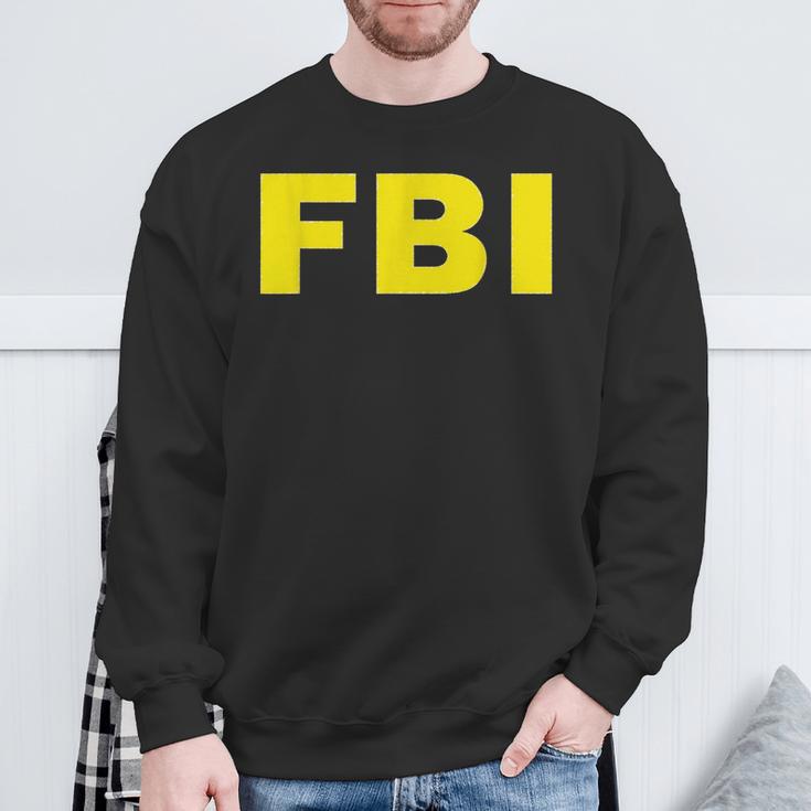 Fbi ハロウィン おもしろコスチューム スウェットシャツ 高齢者への贈り物