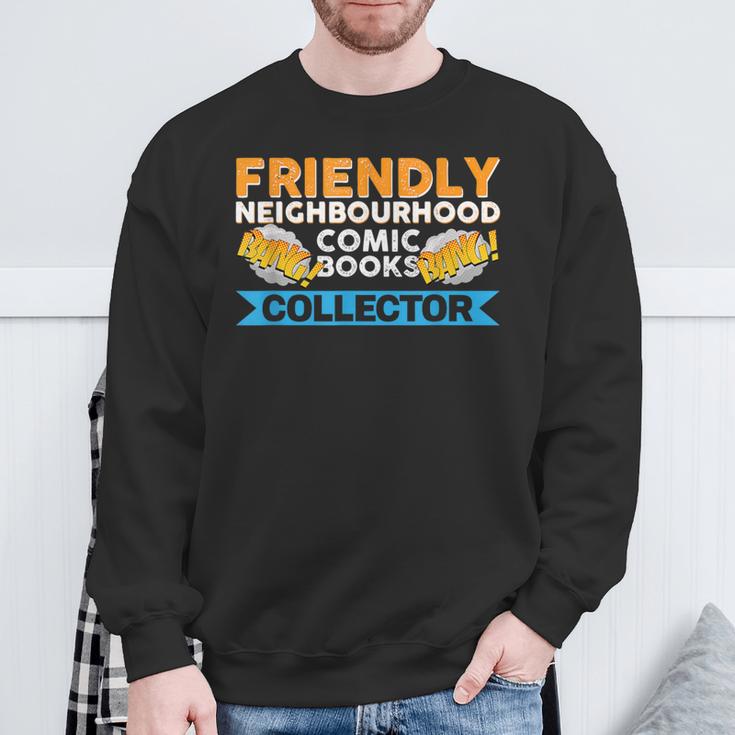 Friendly Neighbourhood Comic Books Collector Sweatshirt Gifts for Old Men