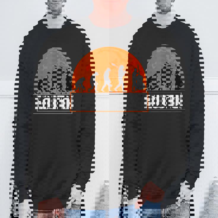 Human コントラバス・エボリューション コントラバス・エボリューション スウェットシャツ 高齢者への贈り物