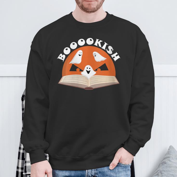 Ghosts & Pumpkin Bookish Halloween Readers And Book Lovers Sweatshirt Gifts for Old Men Ghosts & Pumpkin Bookish Halloween Readers And Book Lovers Sweatshirt Gifts for Old Men