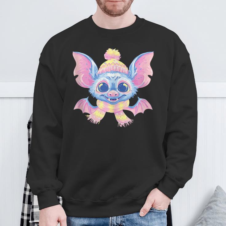 Goat Open Book Reading Animal Lover Graphic Portrait Round Sweatshirt Gifts for Old Men