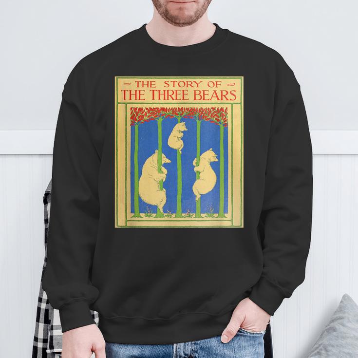 Goldilocks And The Three Bears Book Cover Sweatshirt Gifts for Old Men